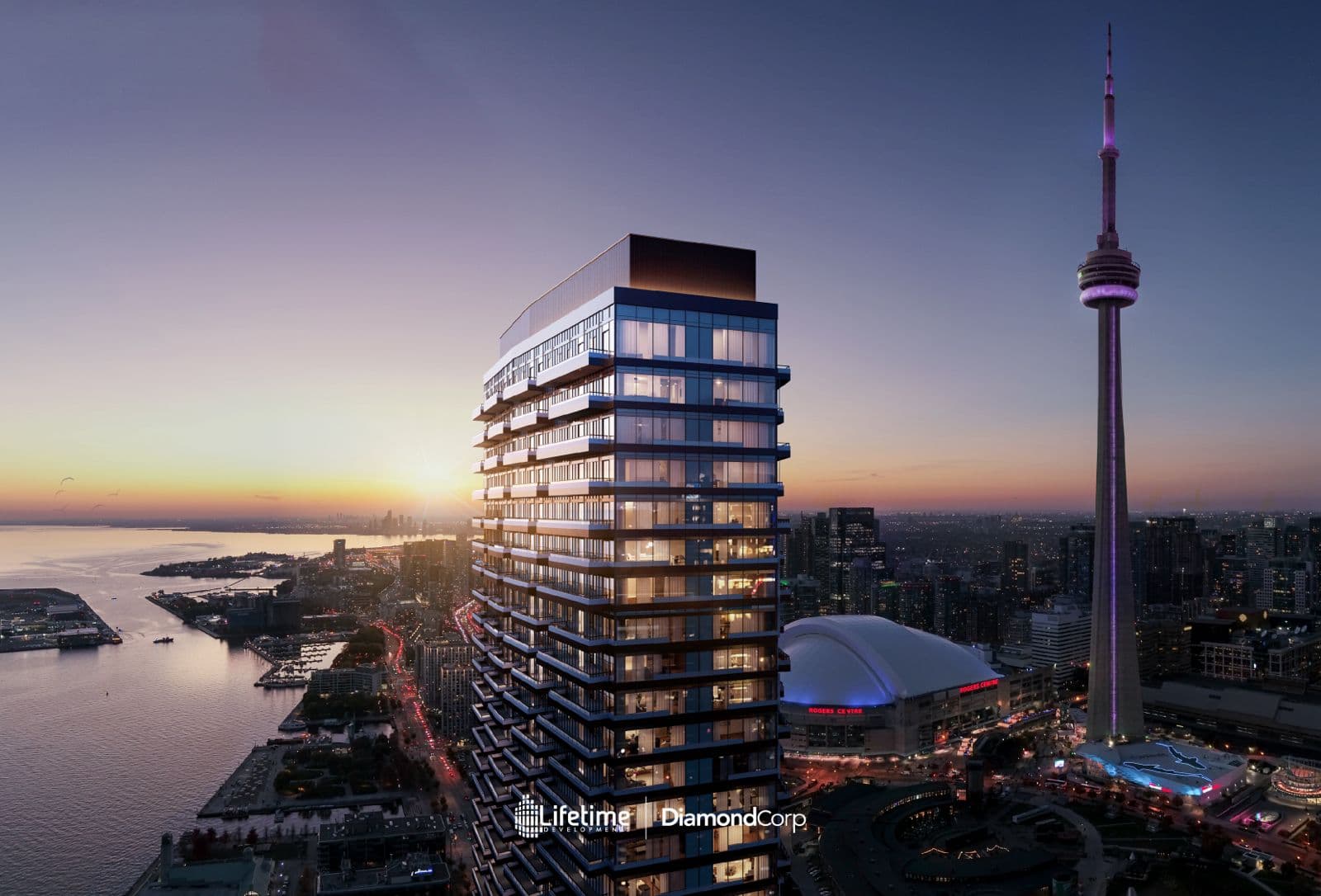 Q Tower Condos — pre-construction in Waterfront, Toronto by Lifetime Developments, Diamondcorp