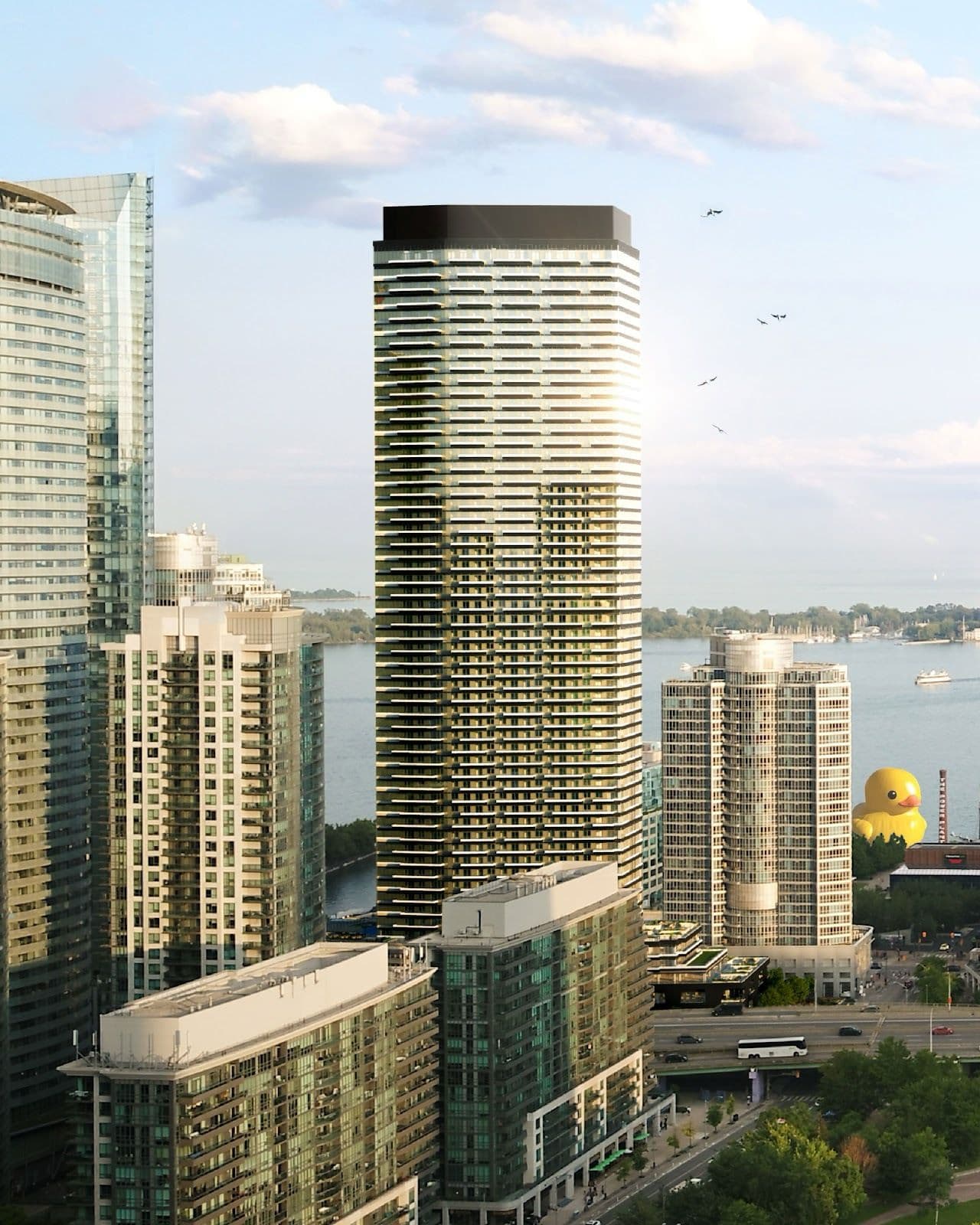 Q Tower Condos rendering