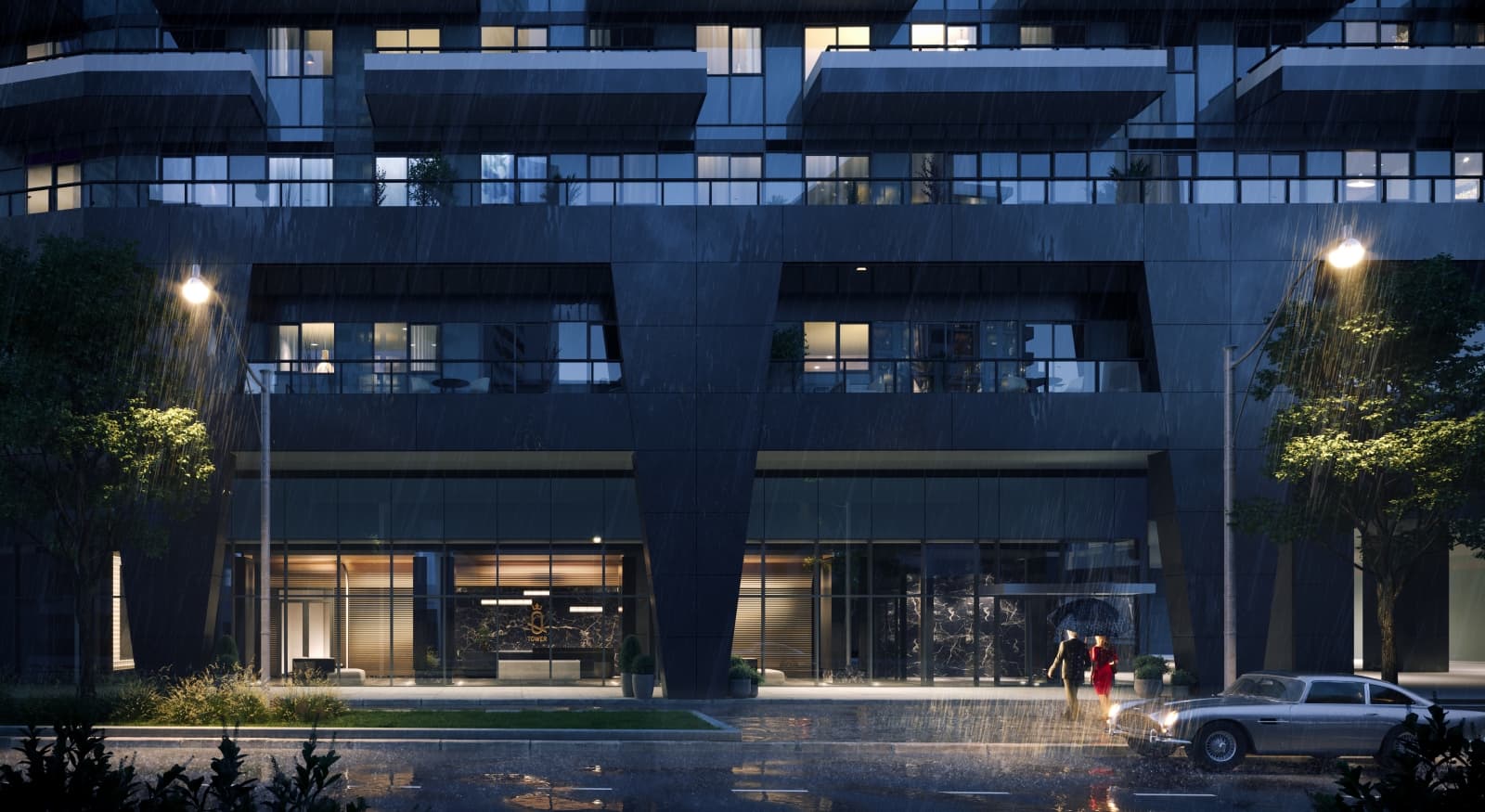 Q Tower Condos rendering