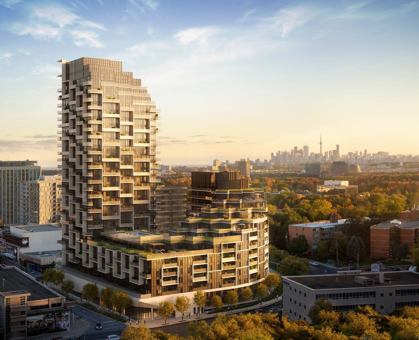Spirit Residences — pre-construction in Don Mills, Toronto by Lanterra Developments, Cadillac Fairview Corporation