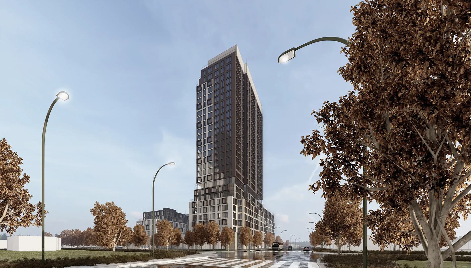 ZONIX TOWER Condos rendering