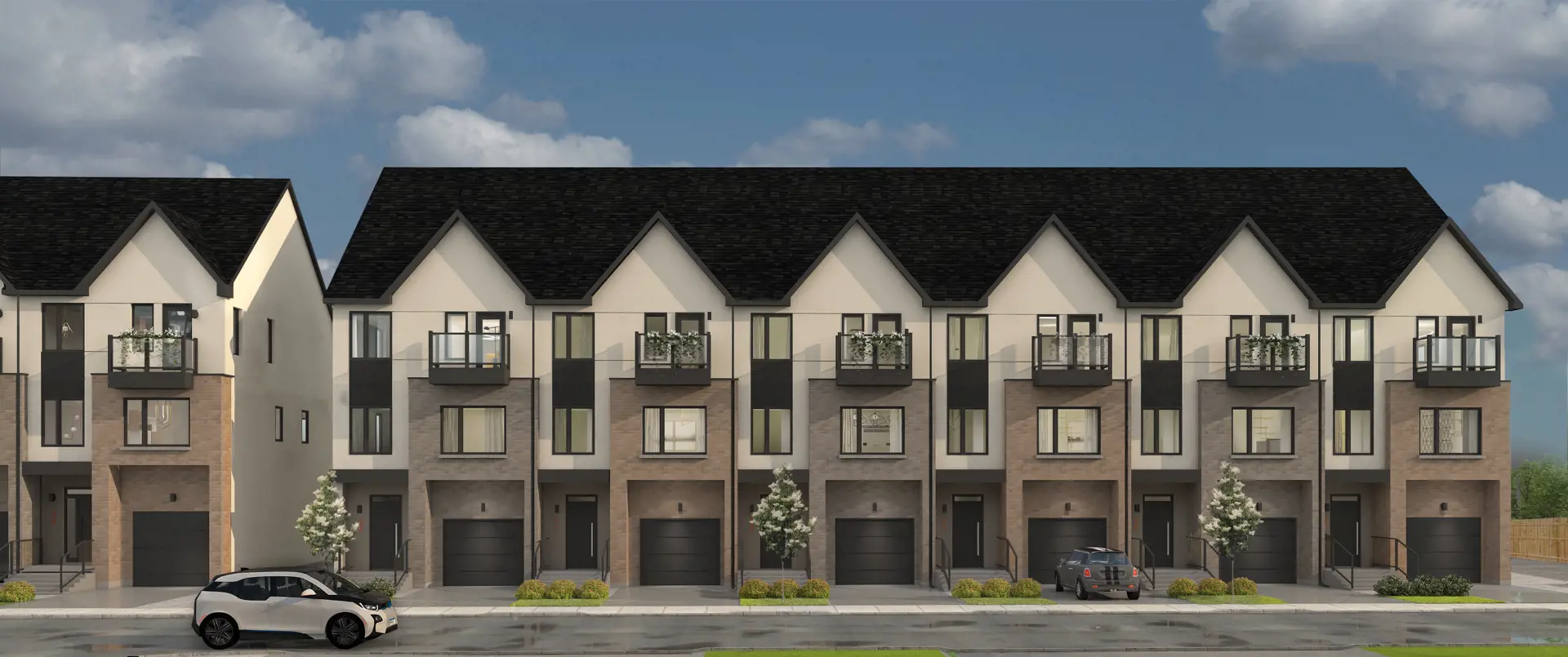 Acorn Towns rendering