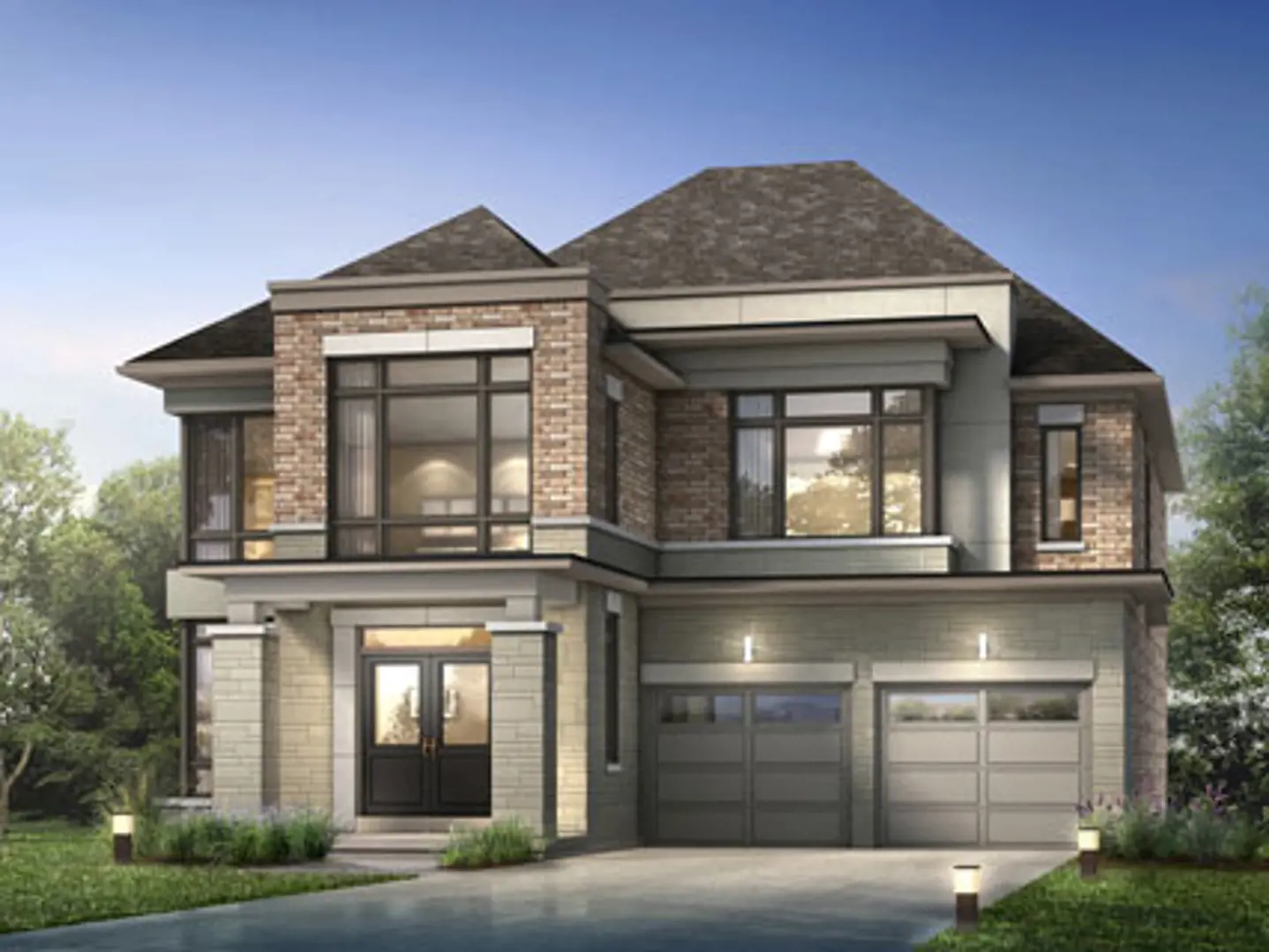 Whitby Meadows & Park Vista Towns rendering