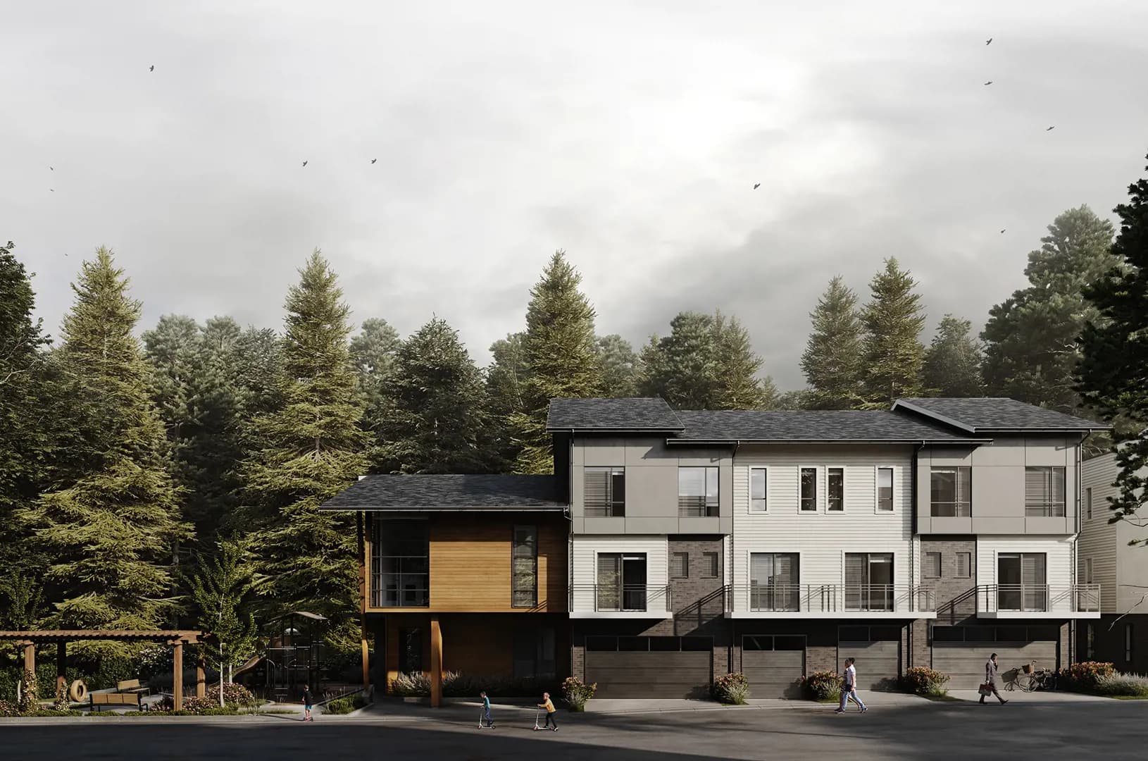 Westwood at Tynehead Towns rendering