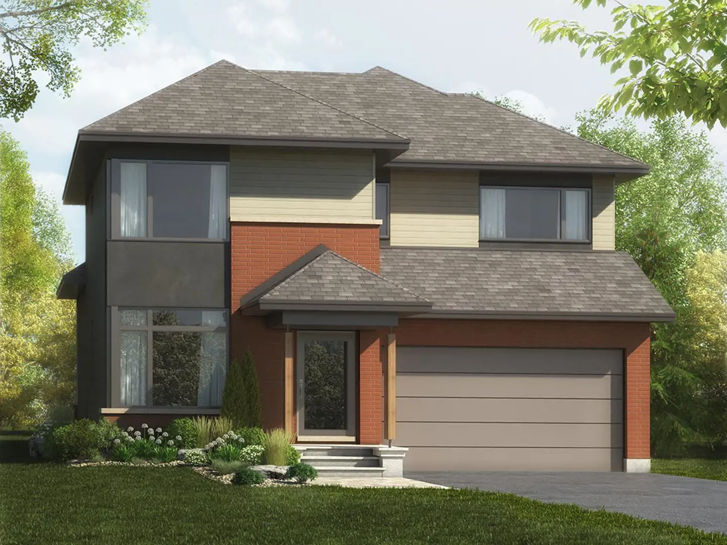 Kanata Lakes HN homes rendering