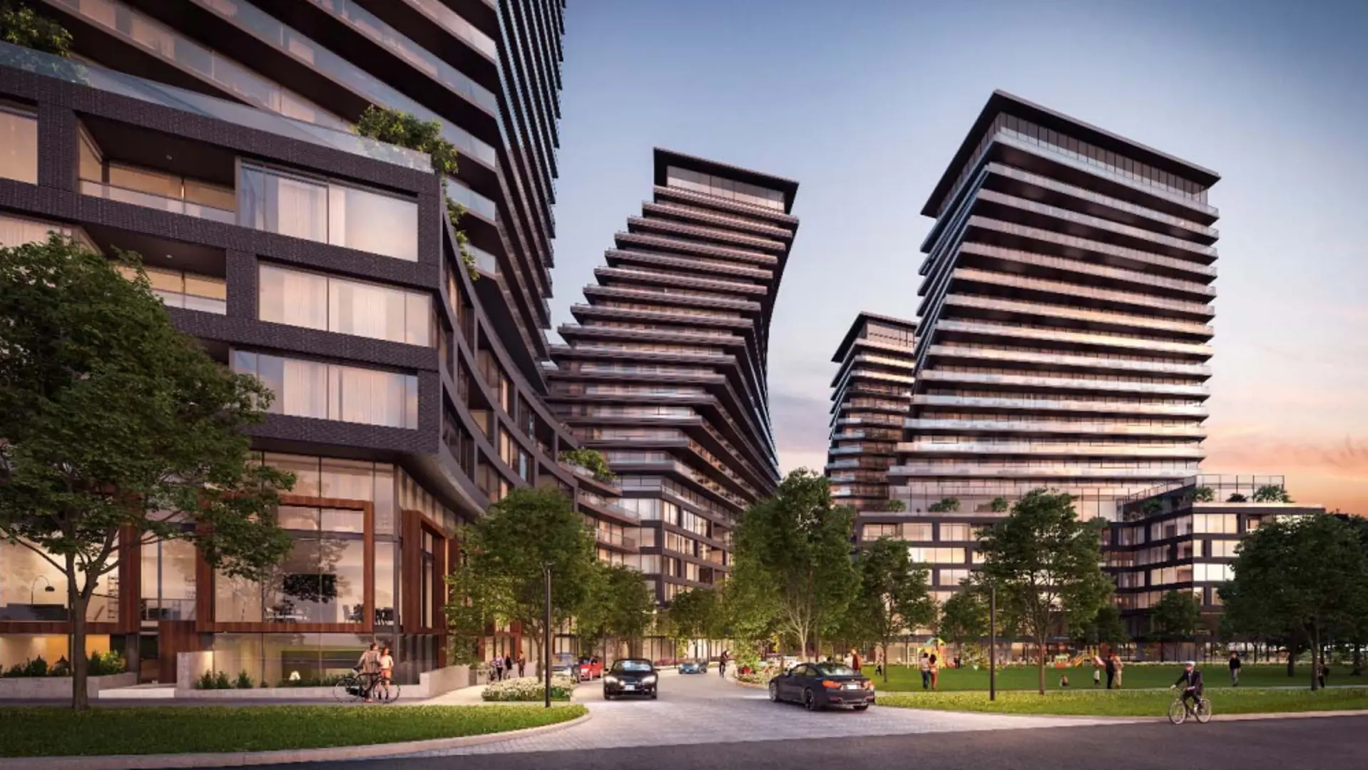 The East Mall Condos rendering