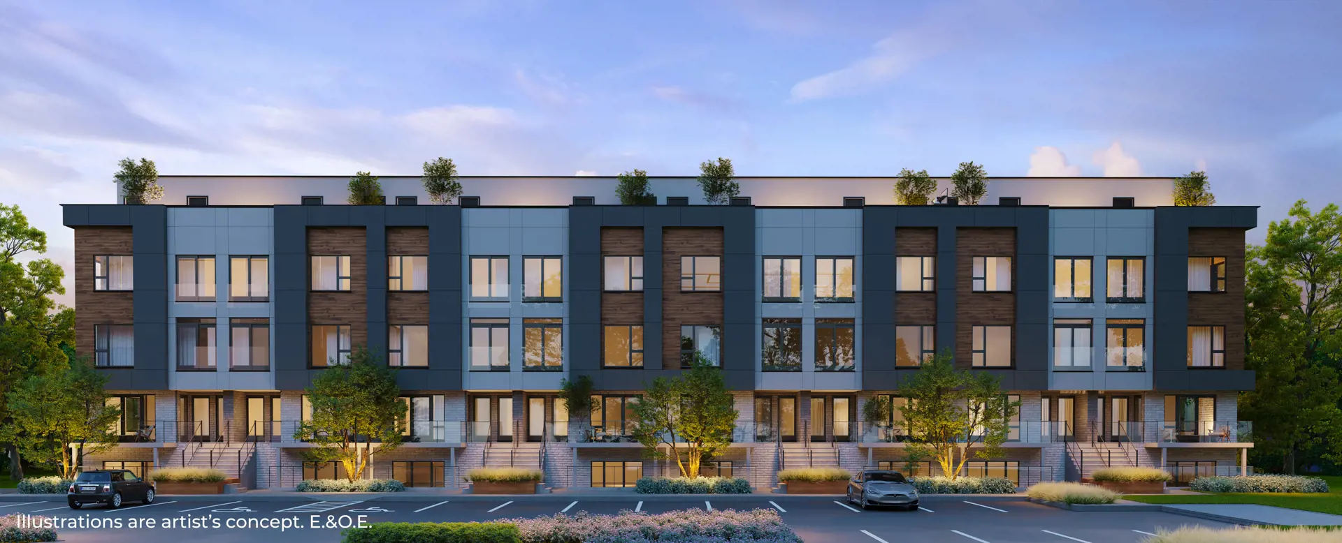 Lot 16 Towns rendering