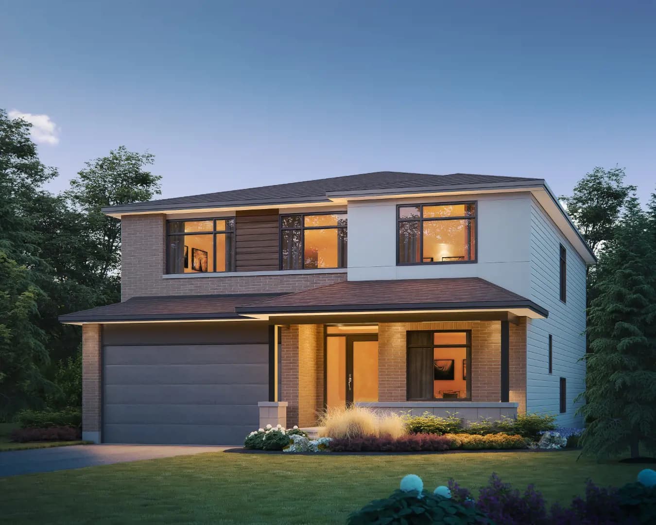 Cardinal Creek Village Towns rendering