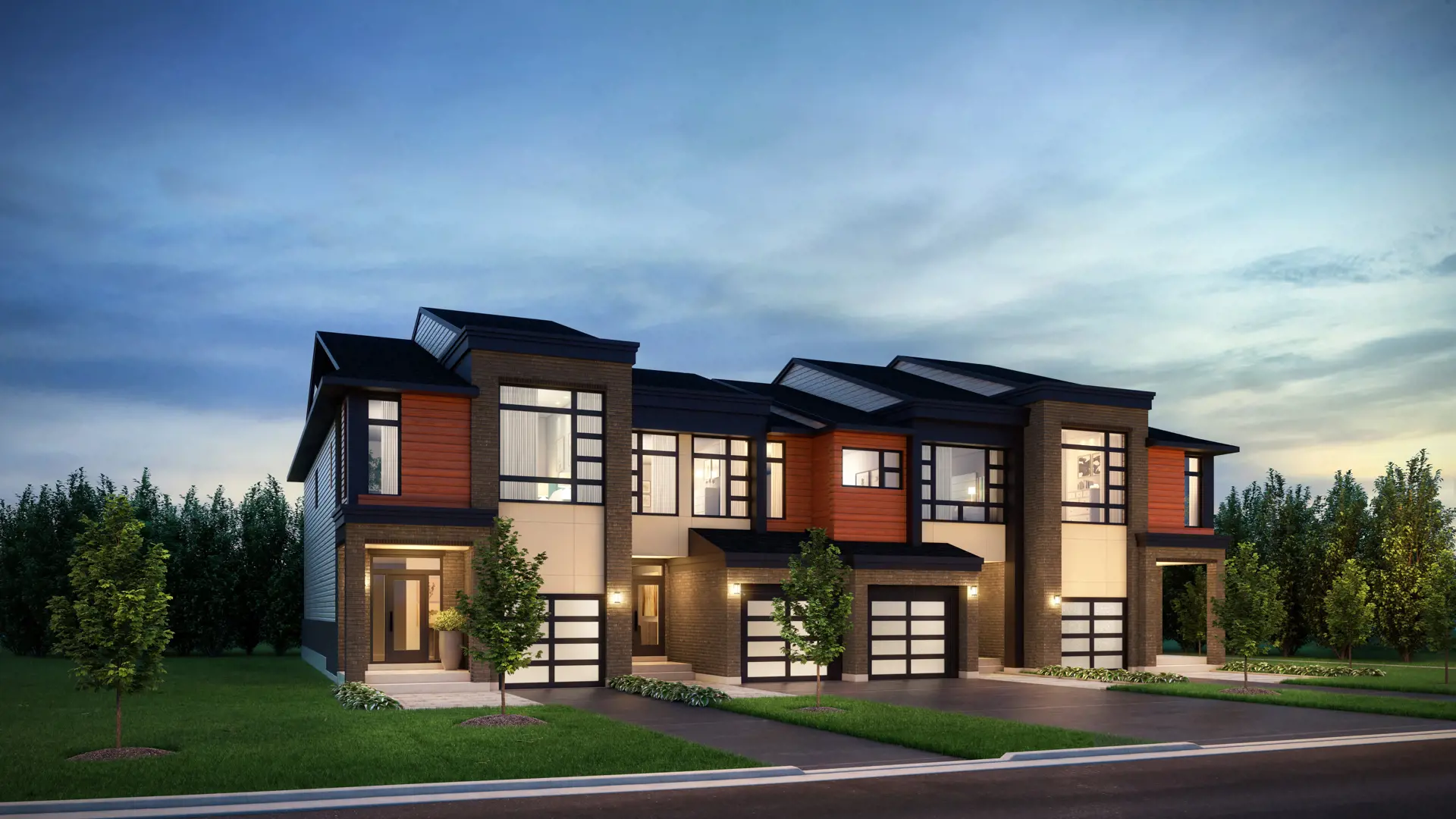 130 Huntmar Drive Condos and Townhomes rendering