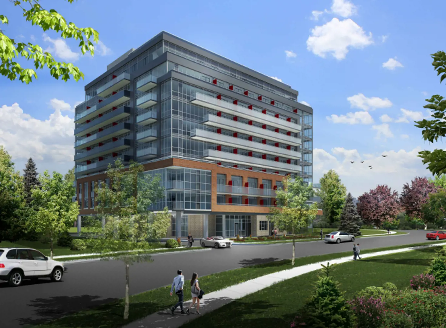 50 Neptune Drive Condos rendering