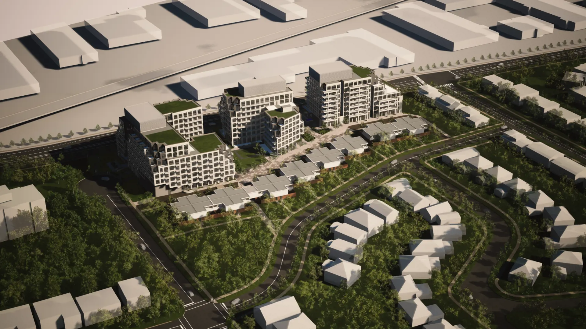 York Mills Towns rendering