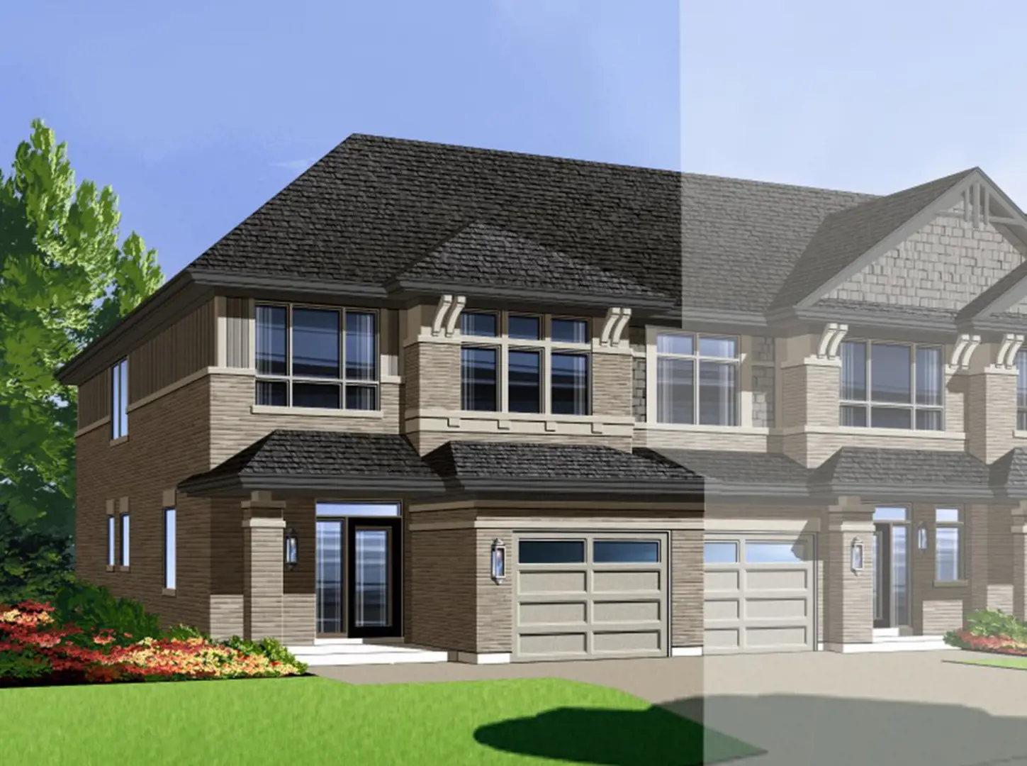 Mapleton Towns rendering