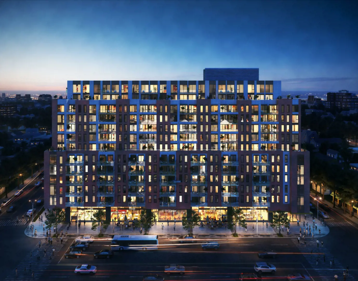 6150 Yonge Street Condos rendering