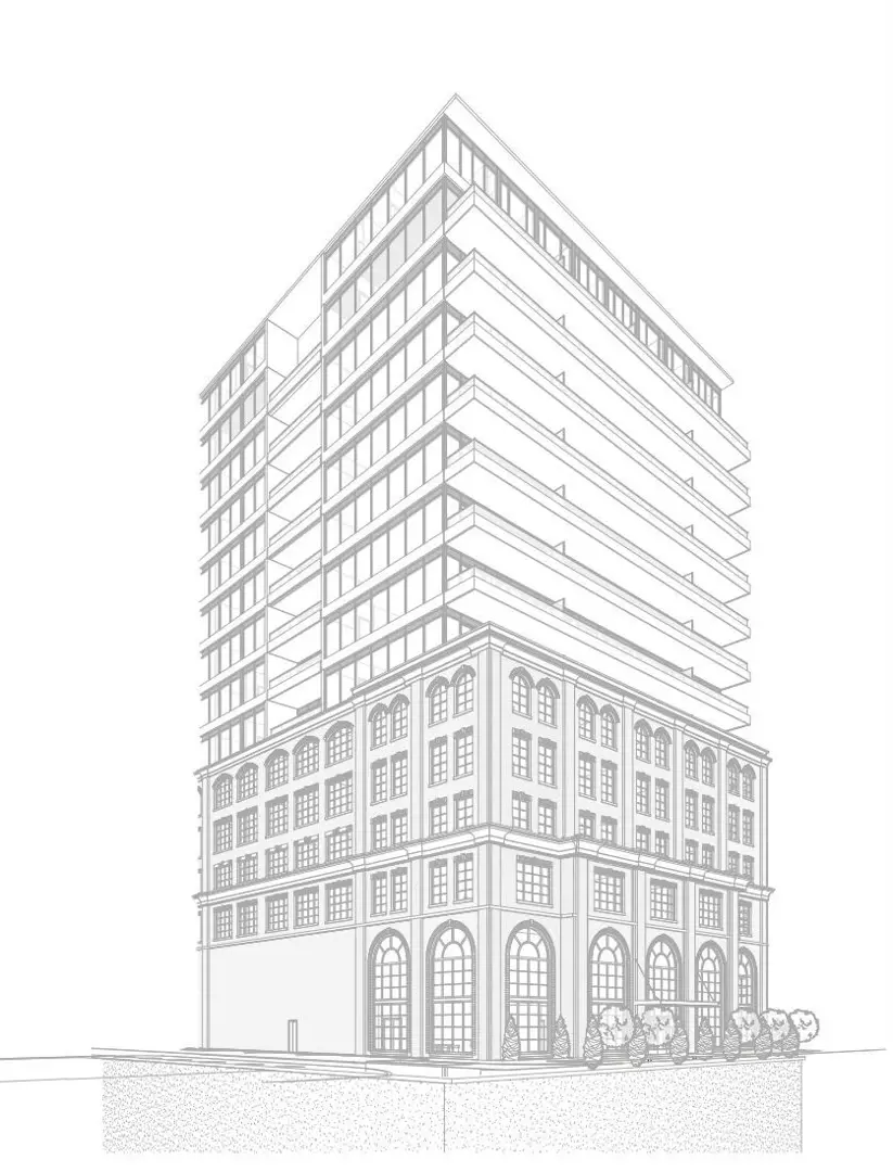 4174 Dundas Street West Condos rendering