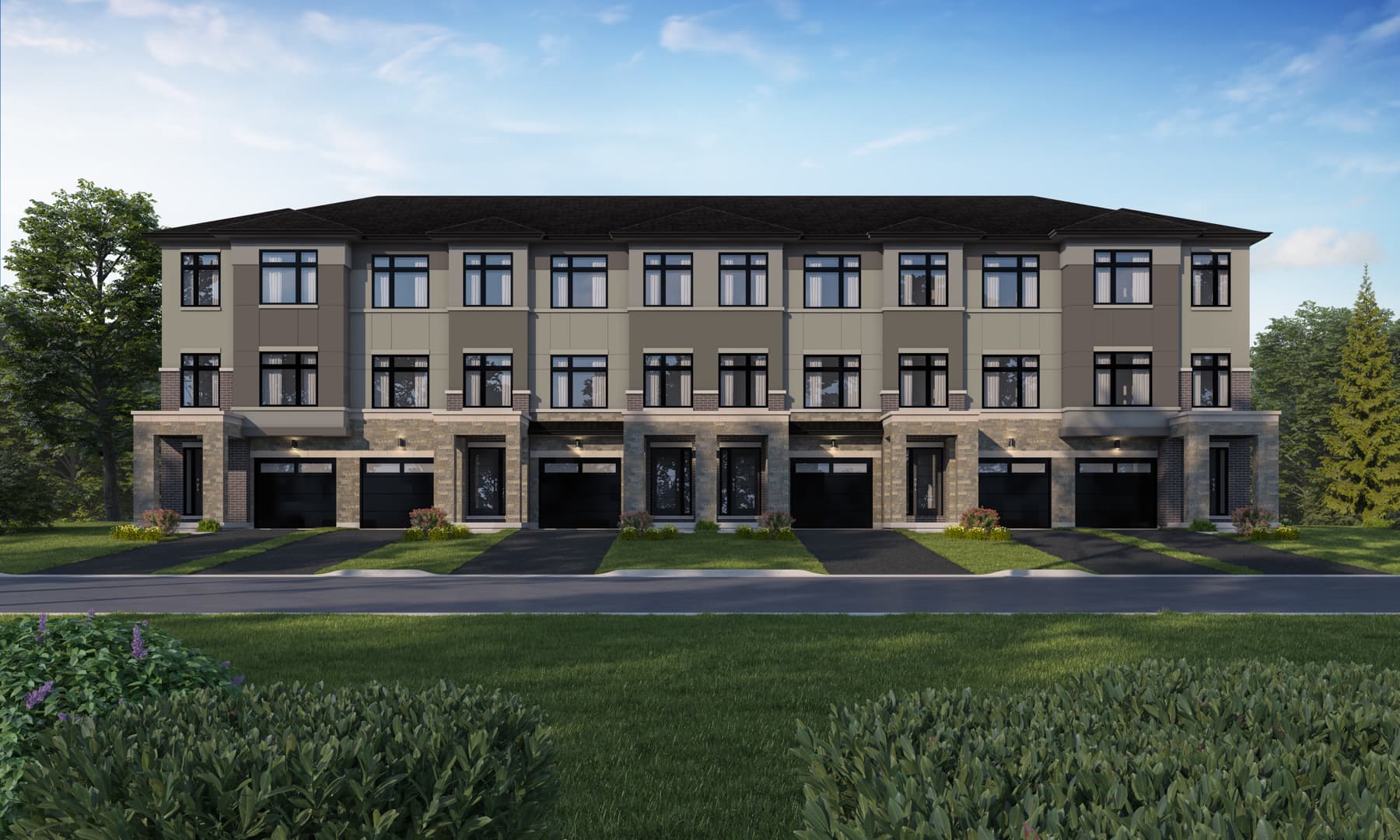 Maya Urban Townhomes rendering