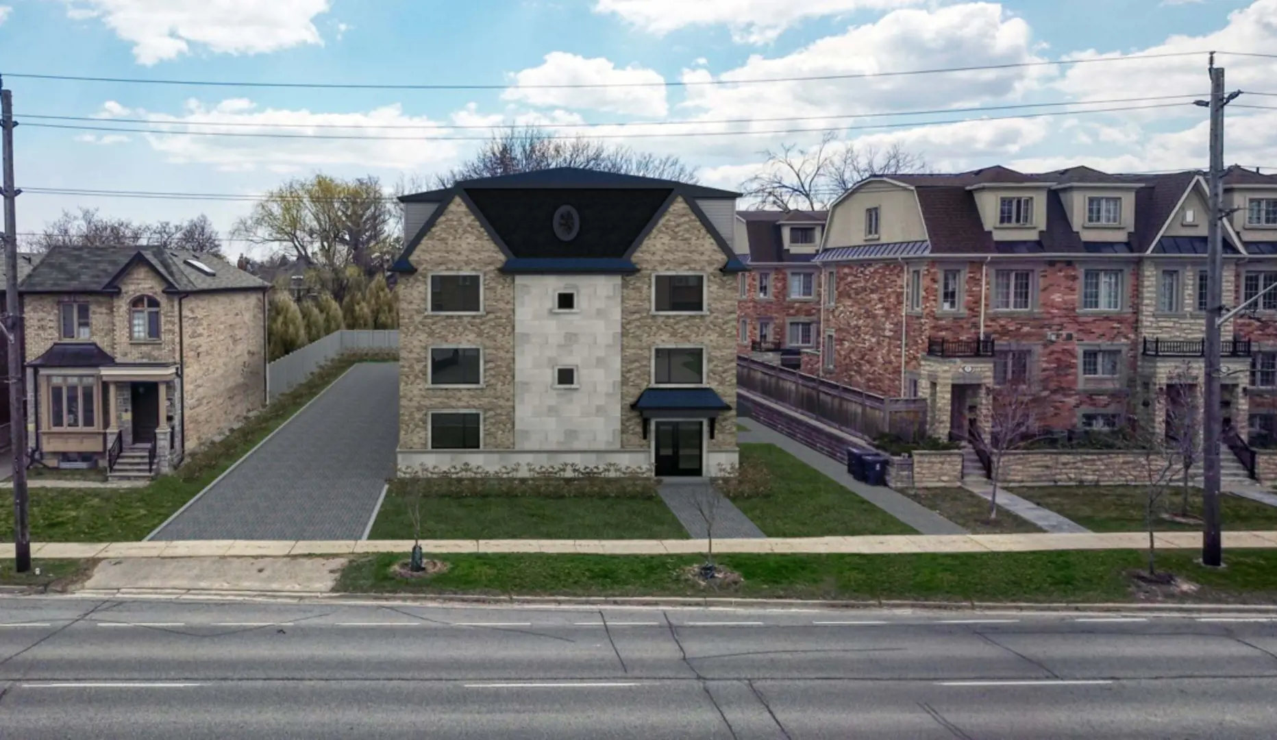 179 Finch Avenue East Townhomes rendering