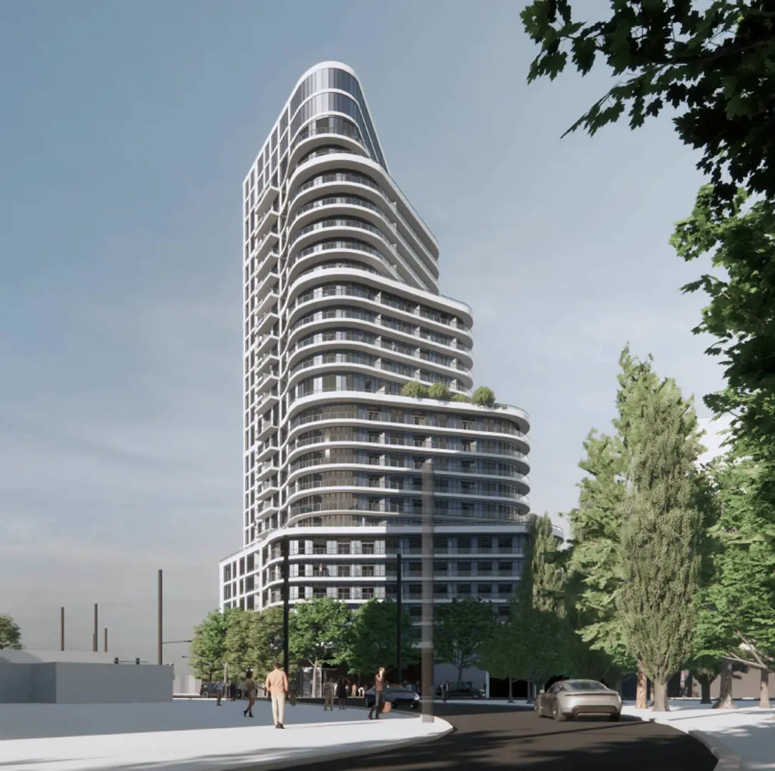 Hickory Tree Tower Condos rendering