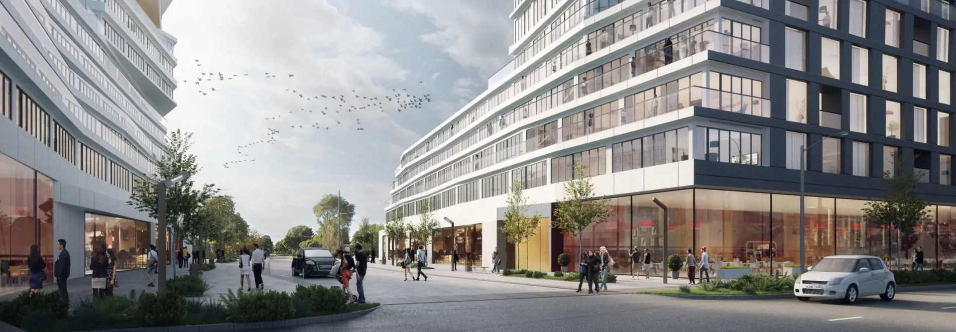 Dufferin Plaza Condo rendering