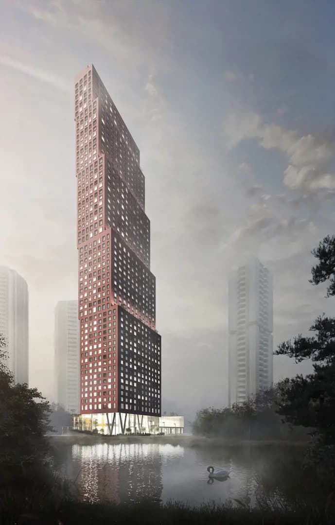 CG Tower Condos rendering