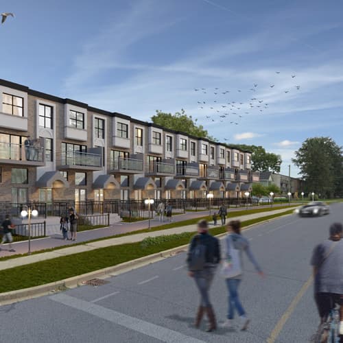 Mary Street Towns rendering