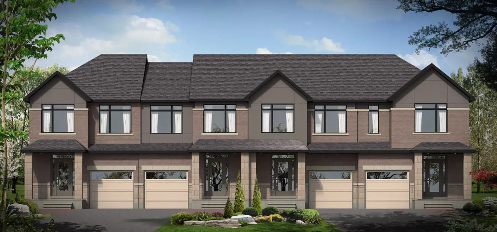 1981 Maple Grove Road Towns rendering