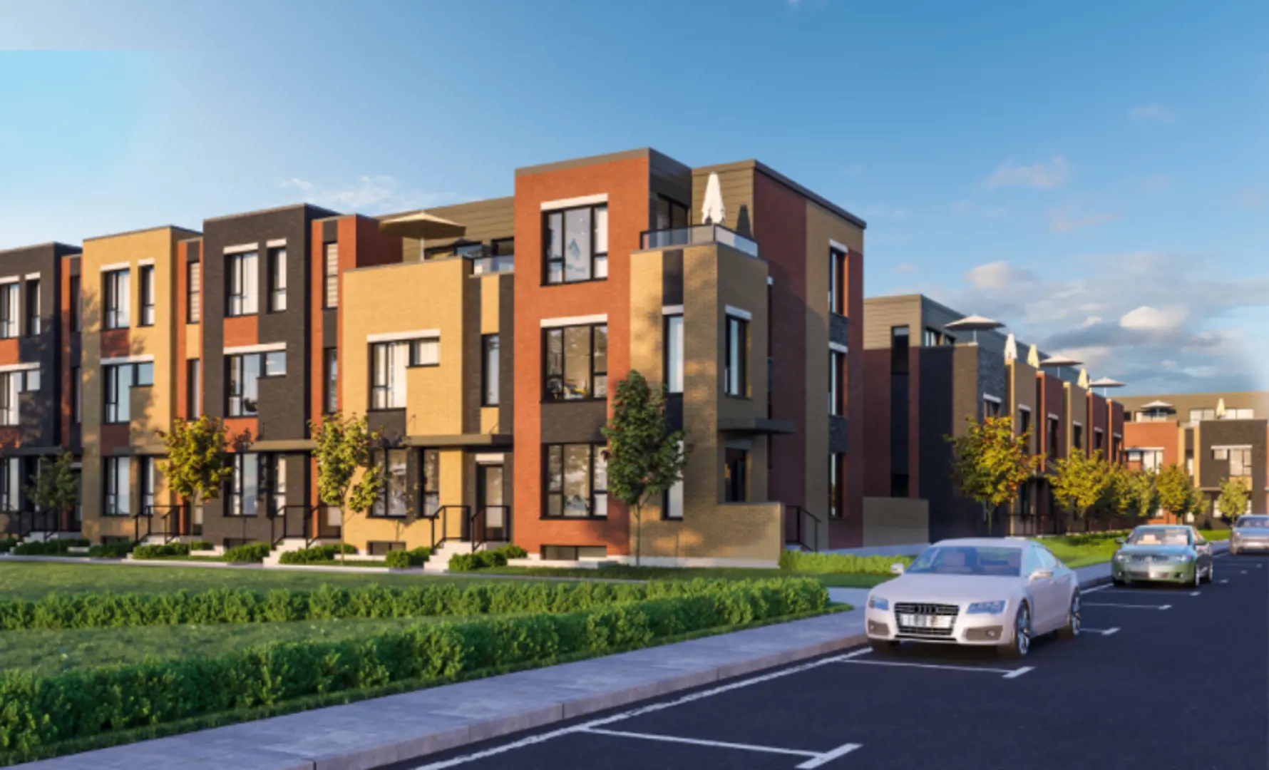 Vida LaSalle Towns rendering