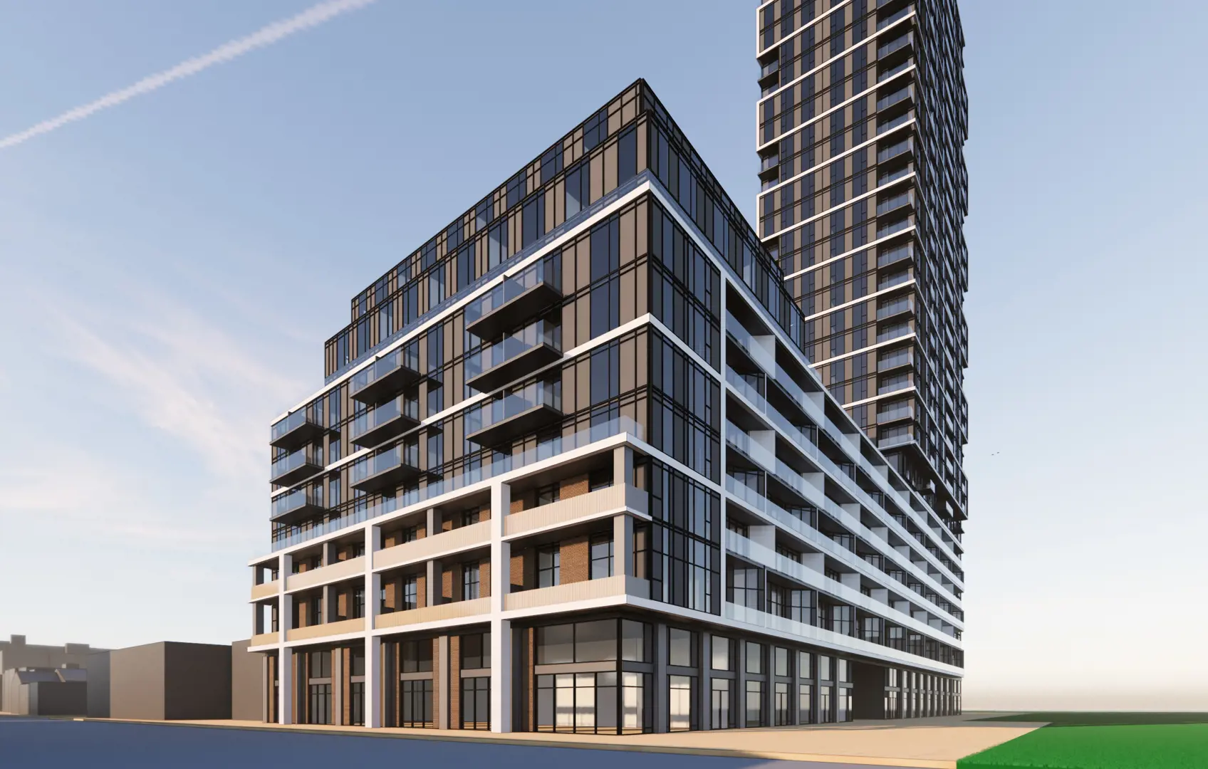 2405 Lake Shore Boulevard West Condos rendering