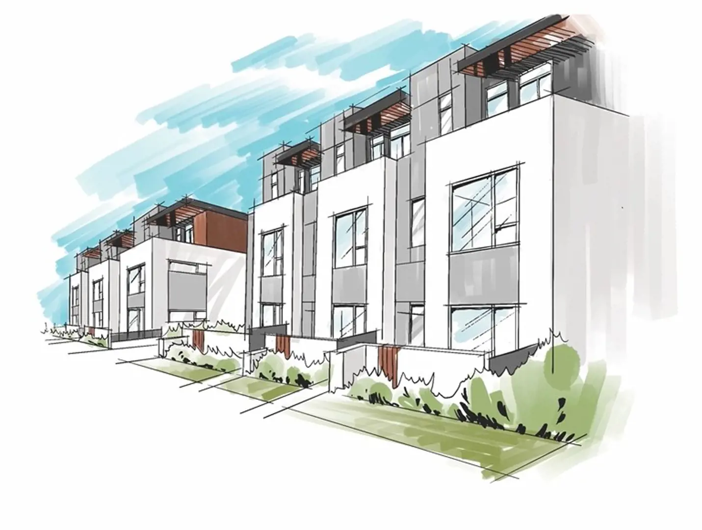 28West Towns rendering