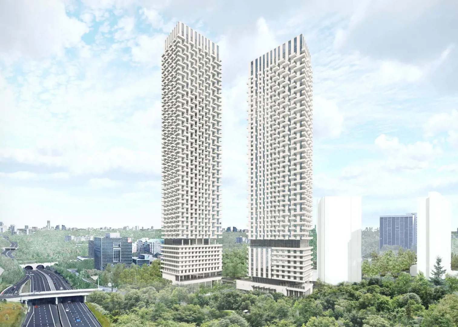 123 Wynford Drive Condos rendering