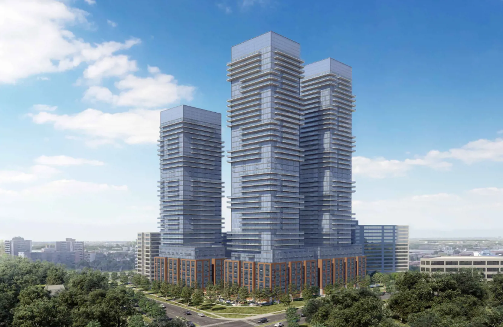 4001 Steeles Avenue West Condos rendering