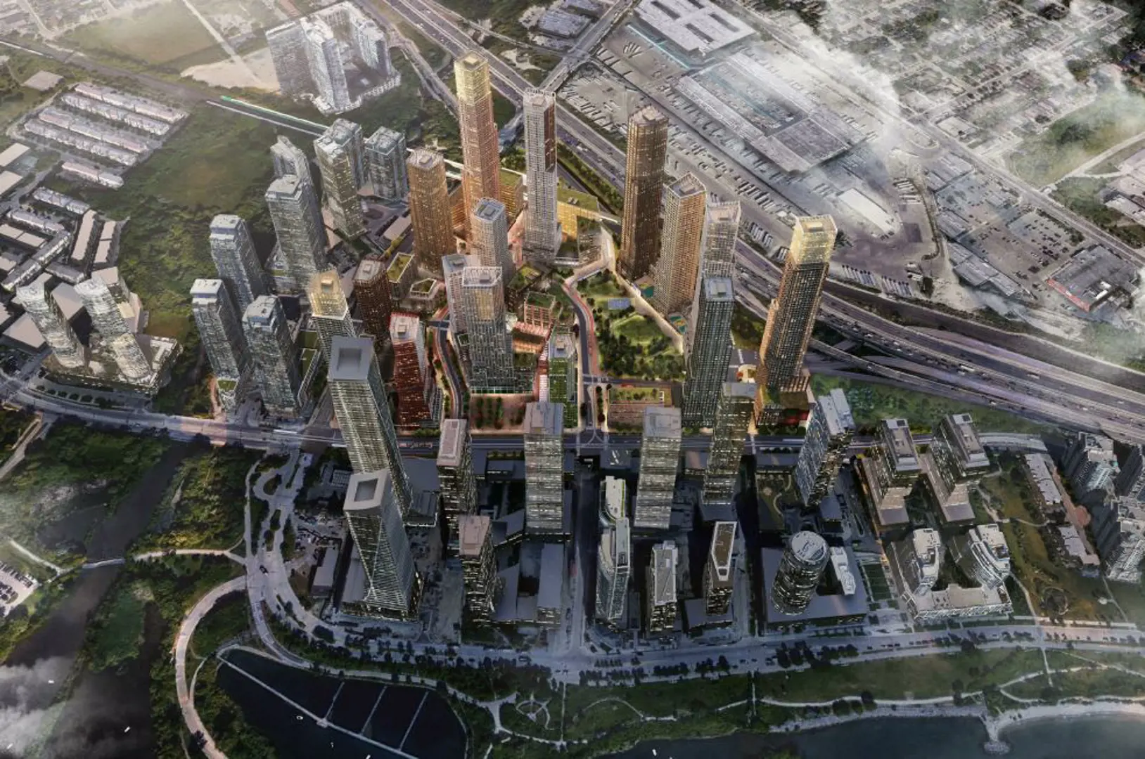 2150 Lakeshore Boulevard West Condos rendering