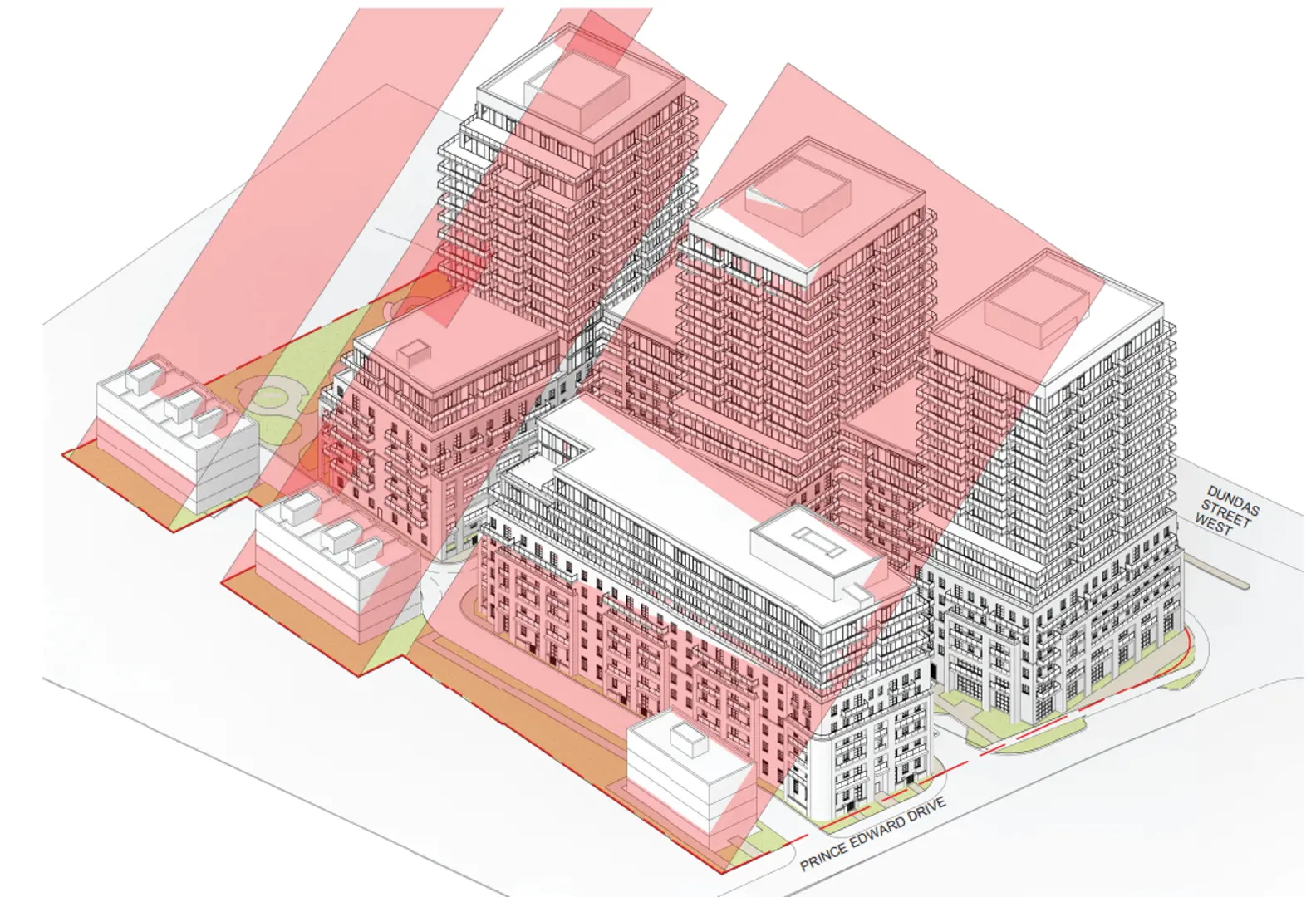 4195 Dundas Street West Condos rendering