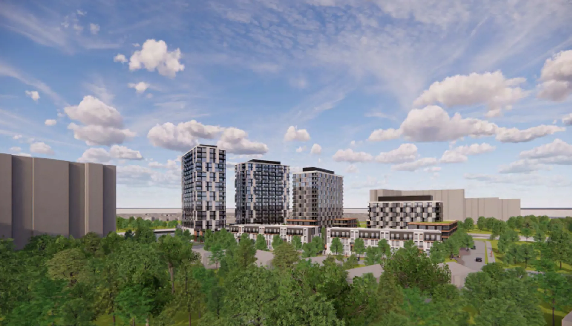 Markham and Dunelm Condos rendering