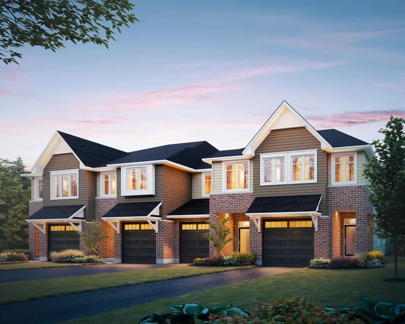 Findlay Creek Village Tamarack Homes rendering