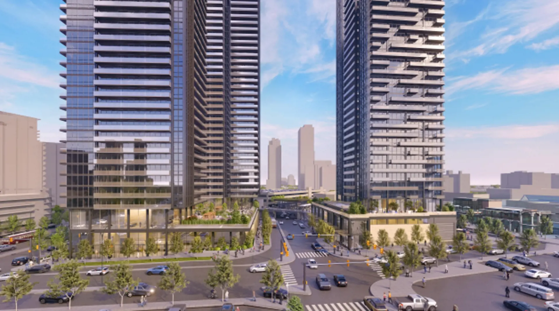 CF Fairview Mall - Towers C1 & C2 Condos rendering