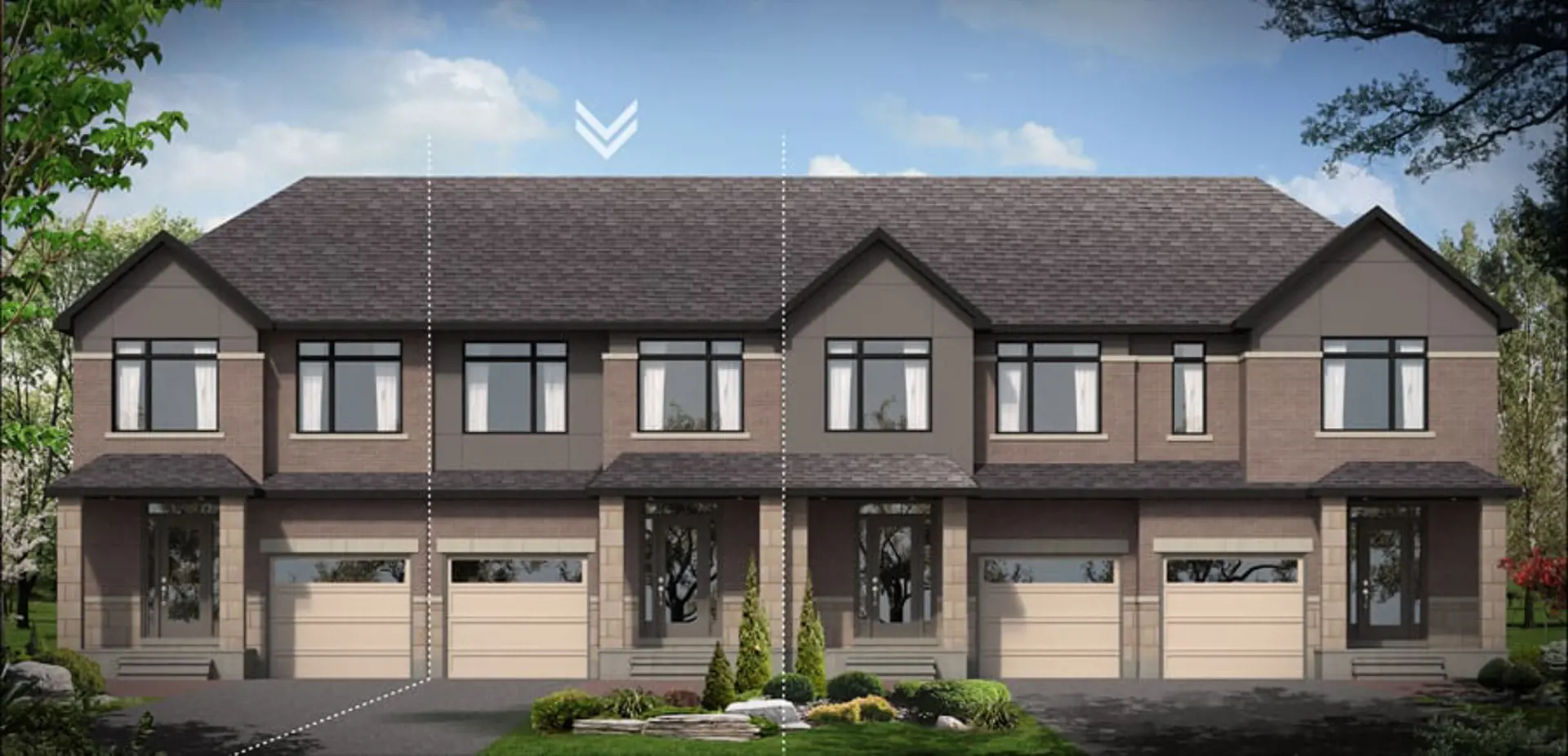River's Edge Claridge Homes rendering