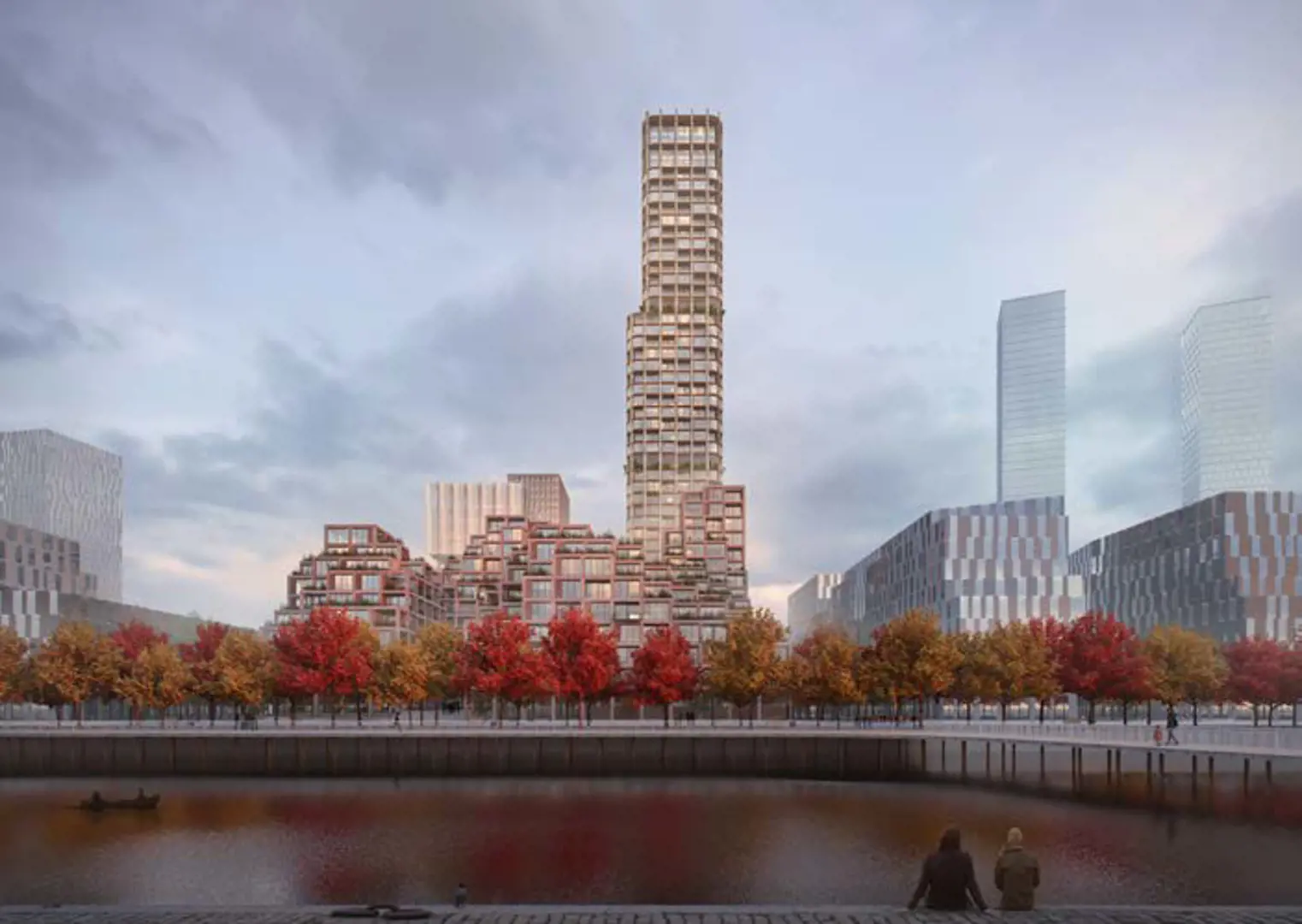 Victory Silo Condos - North Block rendering