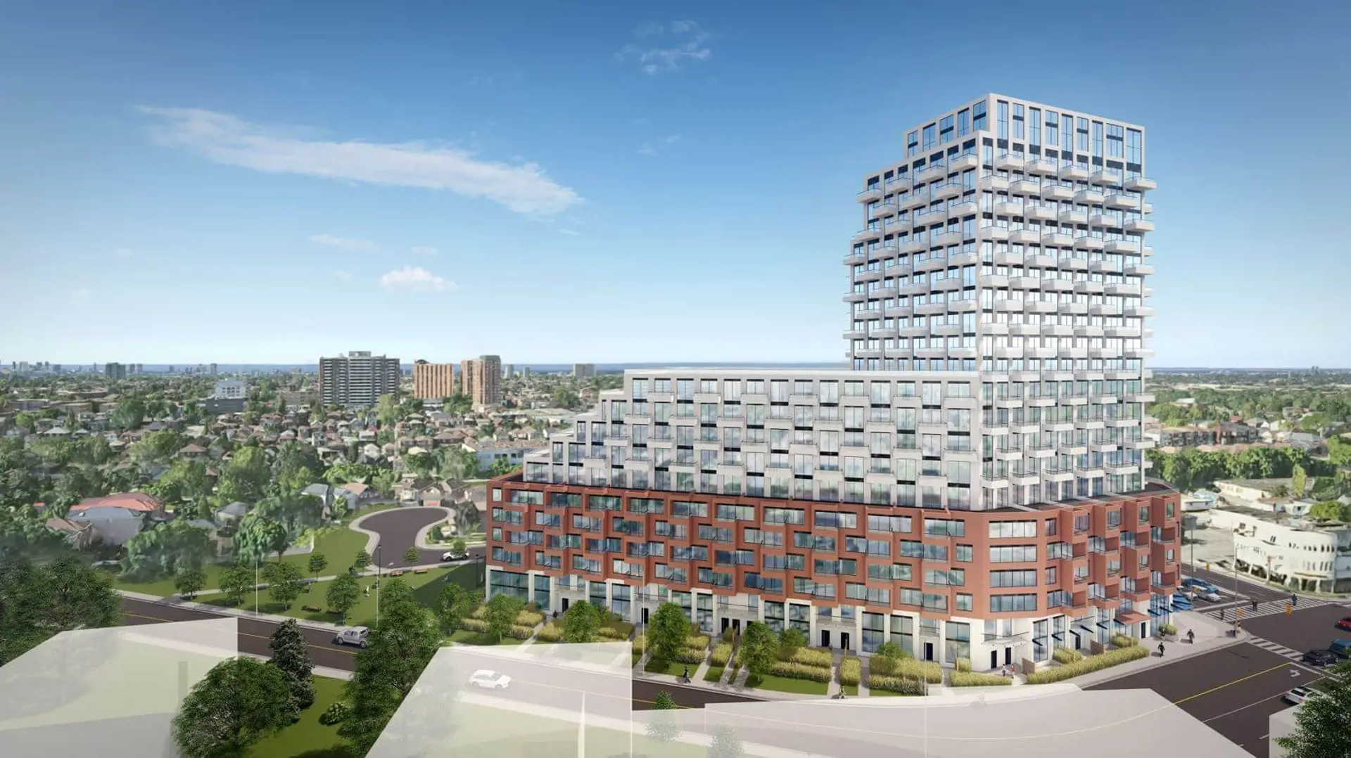 2451 Dufferin Street Condos & Towns rendering