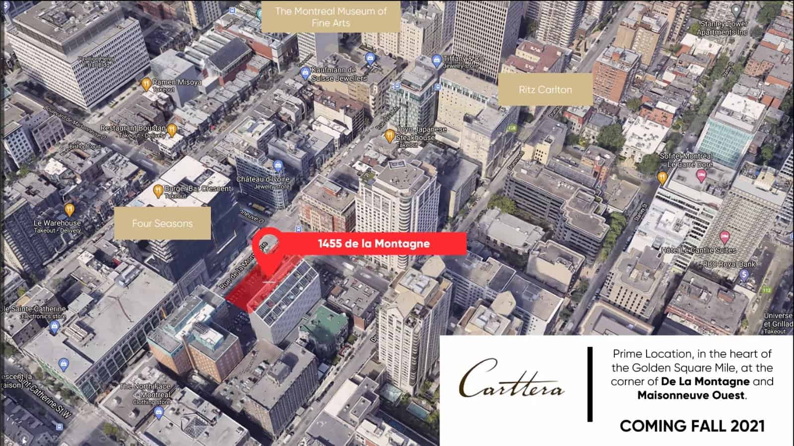 1455 Boulevard de Maisonneuve Condos rendering