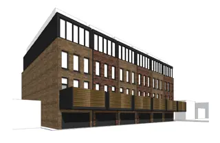 263 Logan Avenue Towns rendering