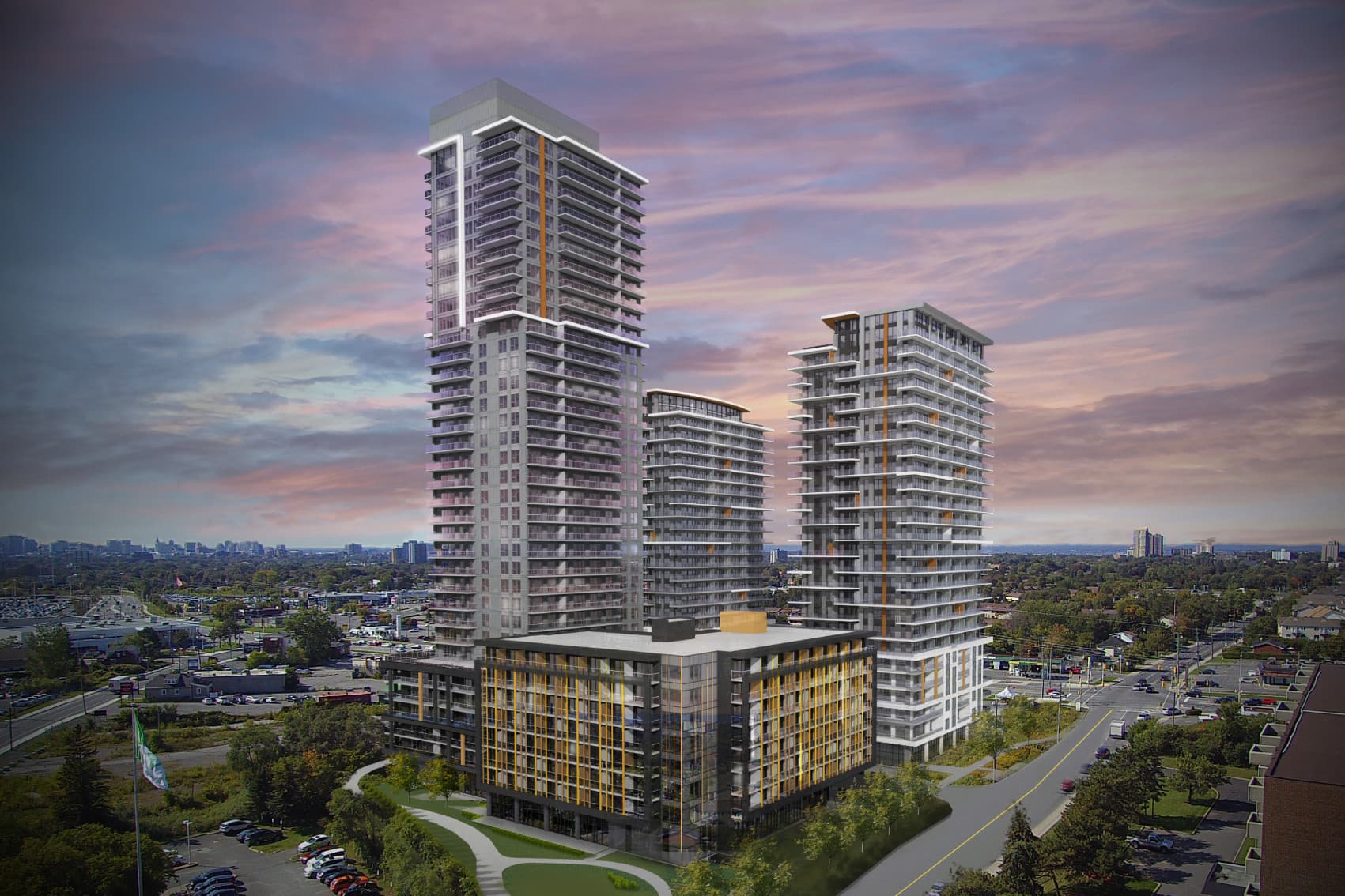 Lux Place Condos rendering