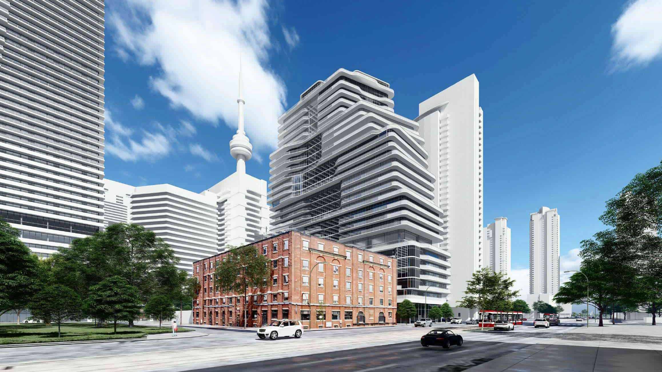 400 Front Street Condos rendering