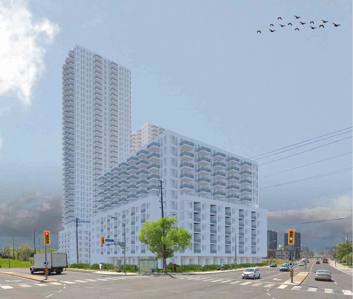 4181 Sheppard East Condos rendering