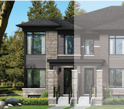 Liberty North Towns rendering