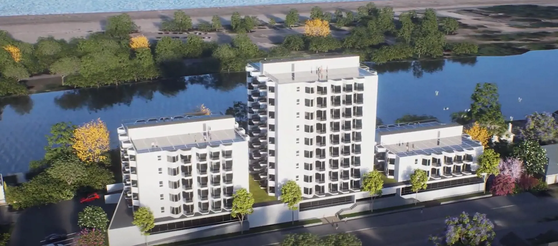 River Walk Condos rendering