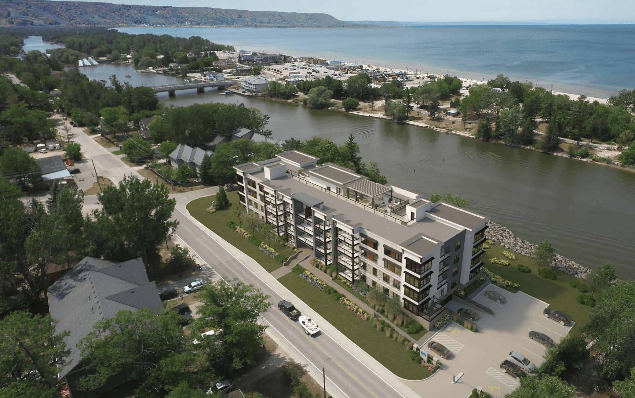 Sky Blue Condos rendering