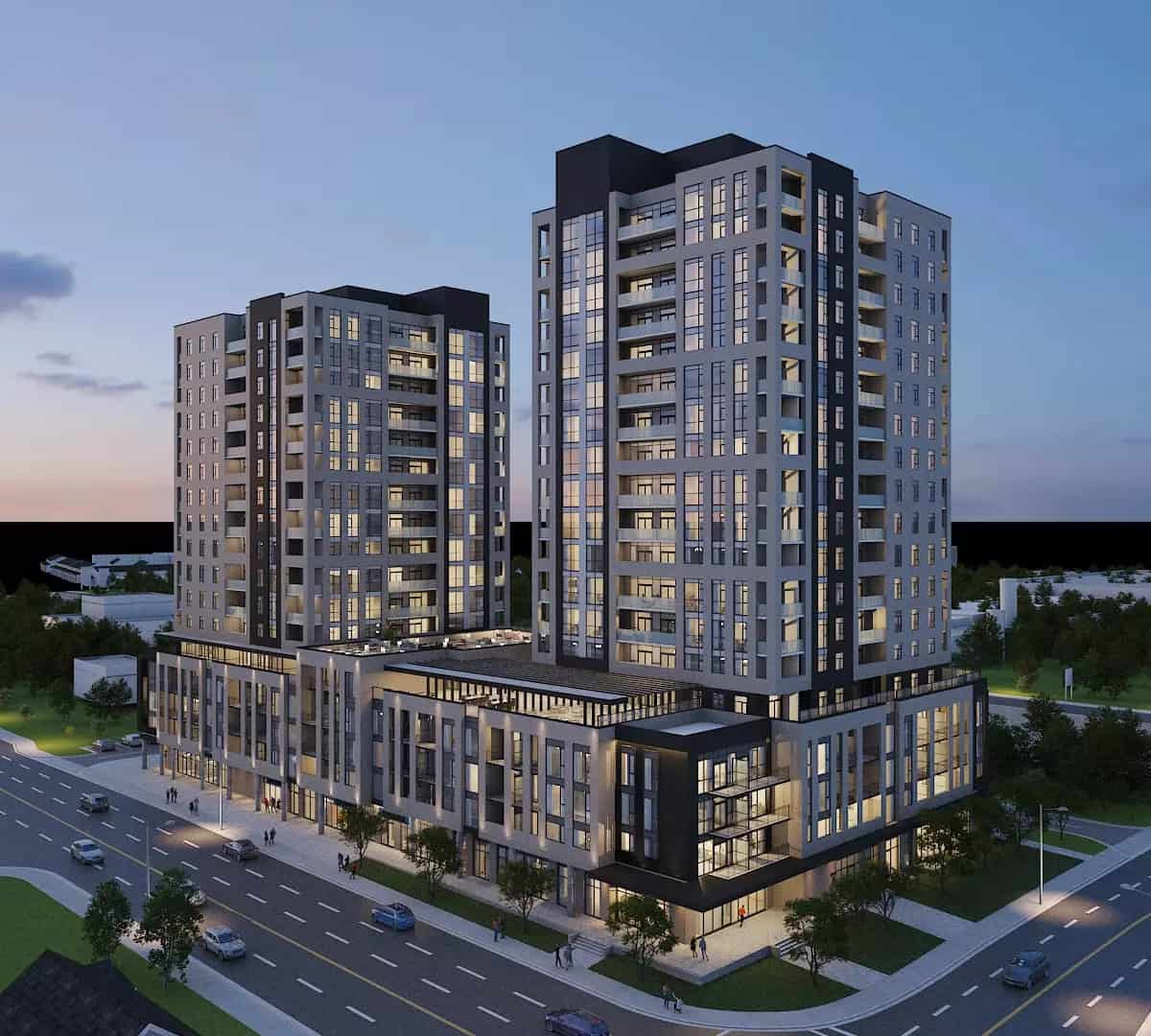 1175 Weber East Condos rendering