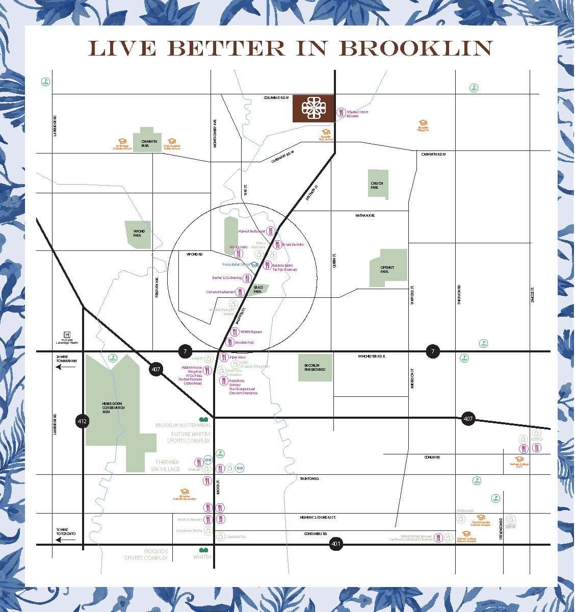 Brooklin Vue Towns rendering
