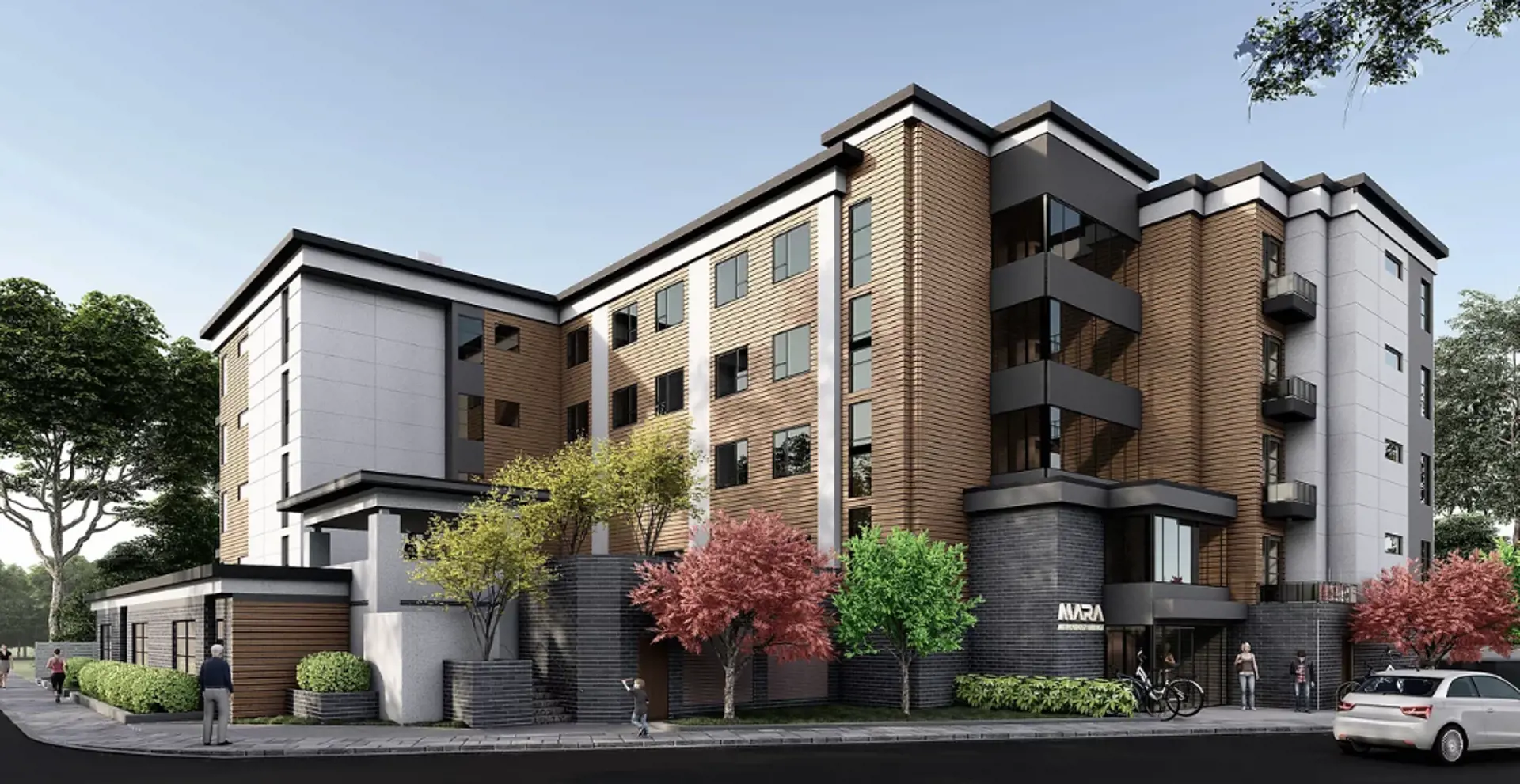 Mara at Pandosy Village rendering