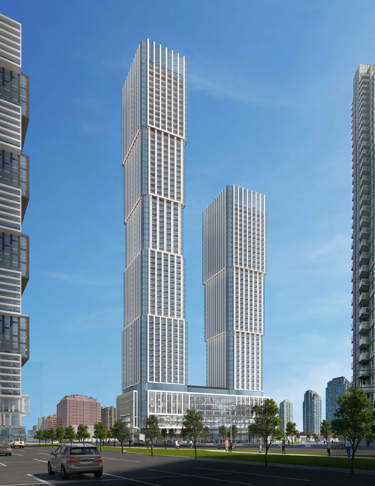 180 Burnhamthorpe West Condos rendering